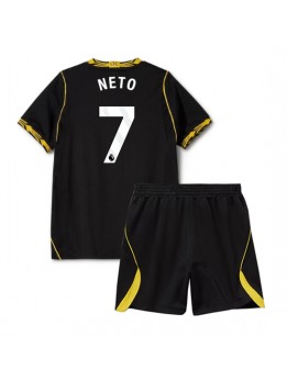 Chelsea Pedro Neto #7 Auswärts Trikotsatz für Kinder 2026-27 Kurzarm (+ Kurze Hosen)